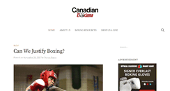 Desktop Screenshot of canadianboxiana.com
